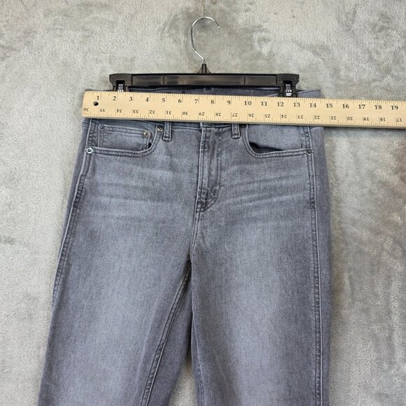 GAP Jeans Womens 6 28 Gray Vintage Slim Mid Rise Ankle Stretch Denim Pants - Picture 5 of 12